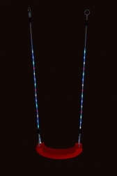 2Kids Toys dječja plastična svjetleća ljuljačka – crvena