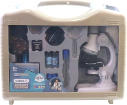 Children's microscope with lighting