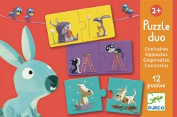 DJECO Duo puzzle Suprotnosti