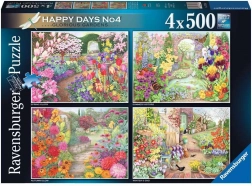 Ravensburger puzzle Prekrasni vrtovi 4×500 dijelova