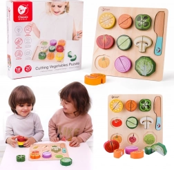 Drvena set za rezanje povrća Classic World