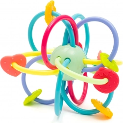 Silikonska grickalica s zvečkeom BABY MIX