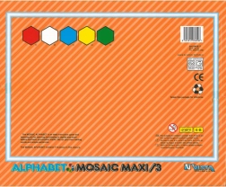 Konstrukcijski set Alphabet Mosaic Maxi – abeceda i slaganje riječi