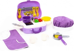 Kuhinjski set s kuferčićem na kotačićima POLESIE (21 dijelova)