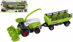 Kombajn s prikolicom – plastični model 22 cm na slobodni hod
