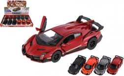 Model automobila Lamborghini Veneno metal/plastika 13 cm na navijanje
