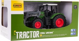 Zeleni traktor s utovarivačem 1:24