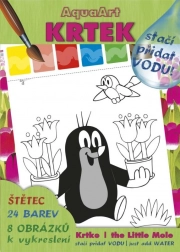 AquaArt Dovoljno je dodati vodu Krtica Set za Male Slikare