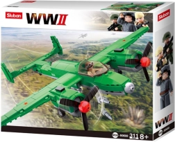 Sluban WWII Sovjetski bombarder Tupoljev TU-2 građevni set