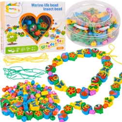 Drvene perle na uzici – bubamara