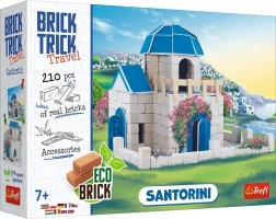 Konstrukcijski set od cigli BRICK TRICK Travel Santorini, 210+ dijelova