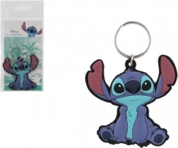 Gumeni privjesak za ključeve Lilo & Stitch 6 cm
