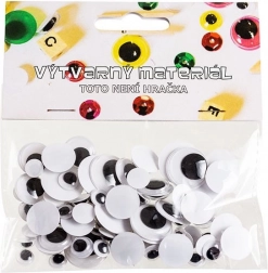 Oči s pomičnim zjenicama za stvaranje