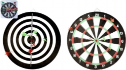 Ploča za pikado 41 cm s 6 strelica, obostrana