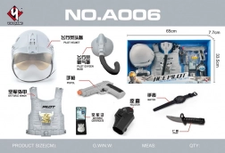 Set malog pilota s interaktivnim pištoljem i podesivom kacigom