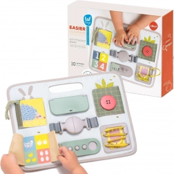 TAF TOYS aktivna ploča s kopčama za razvoj fine motorike