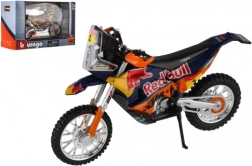 Metalni model motocikla BBURAGO RED BULL KTM Rally Dakar 2019, 1:18