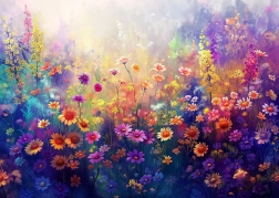 Enjoy Puzzle Cvatuća Livada 1000 dijelova