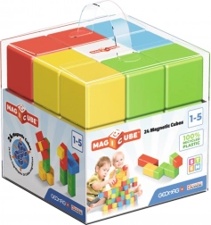 Magnetične kocke GEOMAG Magicube Color Recycled Crystal – 24 dijelova