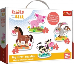 Puzzle Baby Classic: Na farmi