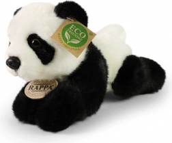 Plišanska panda ležeća 20 cm ECO‑FRIENDLY RAPPA