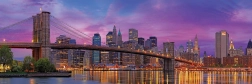 Panoramske puzzle Brooklyn Bridge New York 1000 dijelova