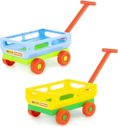 Children's plastic cart wader-polesie, large 60 × 46 cm