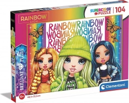 Briljantna slagalica Rainbow High: Poppy, Jade i Skyler 104 dijela