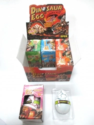 Jaje s rastućim dinosaurom 12x8 cm