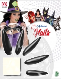 crni dugi čarobnjački samoljepljivi nokti