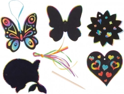 Goki strugalice duginih boja za vješanje – mix motiva