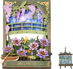 RoboTime 3D drvena slagalica Sjajni Lopoči