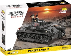 Konstrukcijski set tenka Panzer I Ausf. B 1:28 – 654 dijelova
