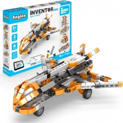engino inventor svemirski shuttle – konstrukcijski set 5 modela