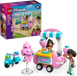 Lego Friends štand s šećernom vunom i skuterom