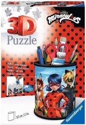 Ravensburger 3D puzzle stalak Čudesna Pčelica i Crni Mačak 57 dijelova