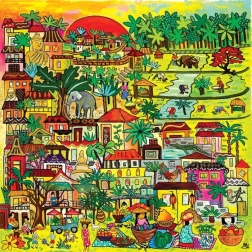 Slagalica Život u Aziji 1023 dijelova MAGNOLIA