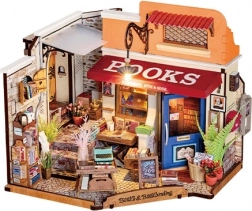 Rolife DIY 3D drvene puzzle Knjižara na uglu