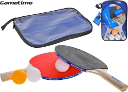 Gametime set za stolni tenis za rekreativne igrače s futrolom