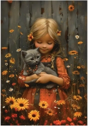 Slagalica Slatka djevojka XL 260 dijelova Anatolian