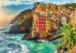 Puzzle TREFL Premium Plus Photo Odyssey: Riomaggiore, Italija – 1000 dijelova