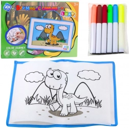 Magična DIY slikarska ploča s perivim flomasterima