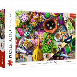 Puzzle 1000 dijelova – Pospremanje u vrtu TREFL