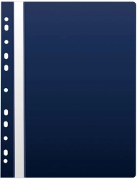 Brzi uvez s euro perforacijom A4 tamnoplava