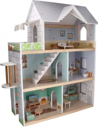 Velika drvena kućica za lutke