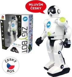 Interaktivni robot Zigy crna