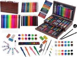 Drvena umjetnička garnitura 123 dijelova