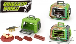 Dinosaur u kavezu s dodacima