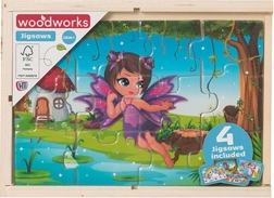 Drvene puzzle Vile i Jednorogovi