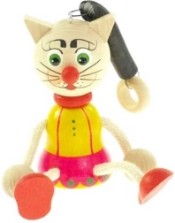 Mačka na opruzi za djecu